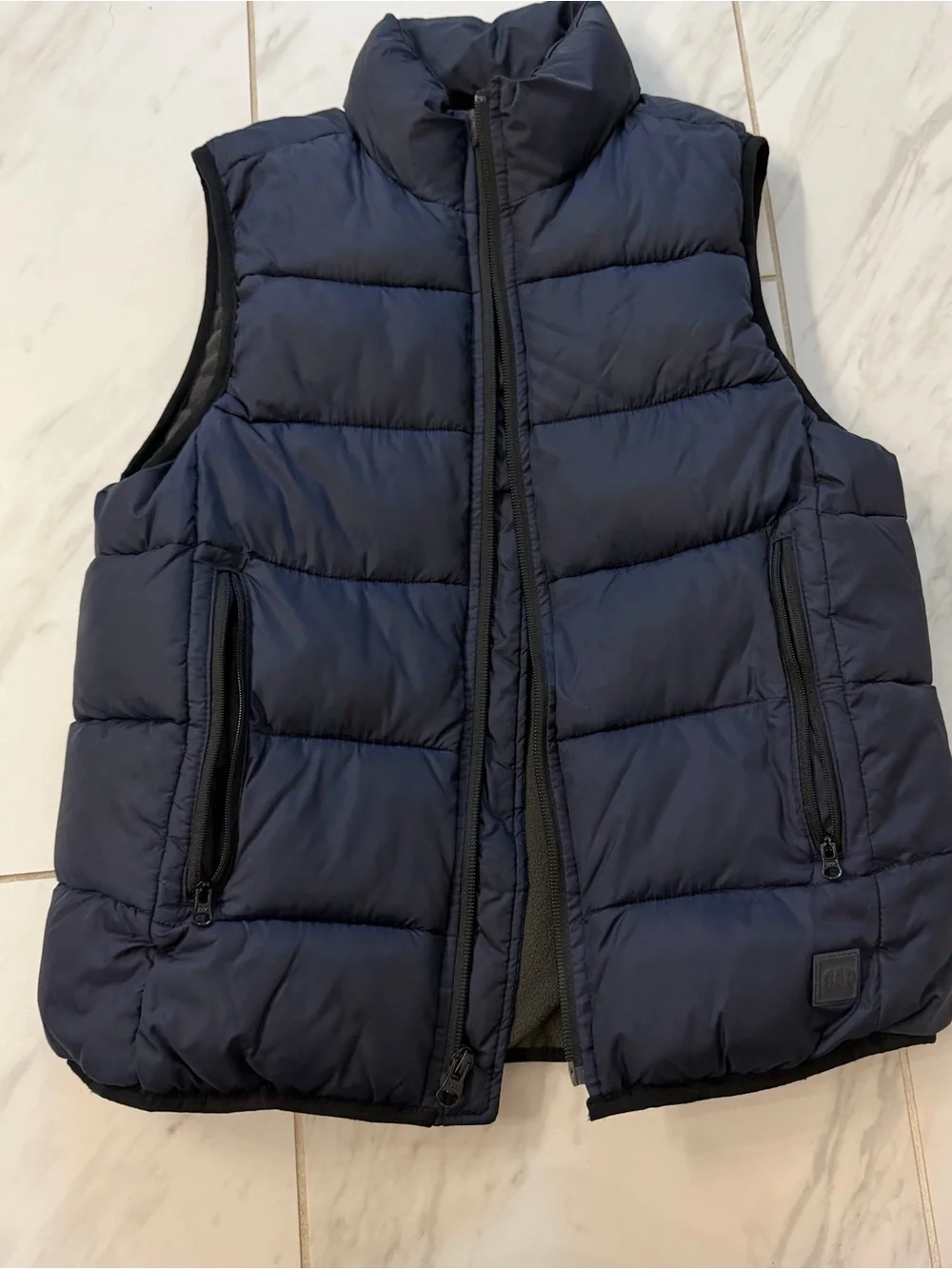 GAP Kid's Navy Quilted Puffer Vest